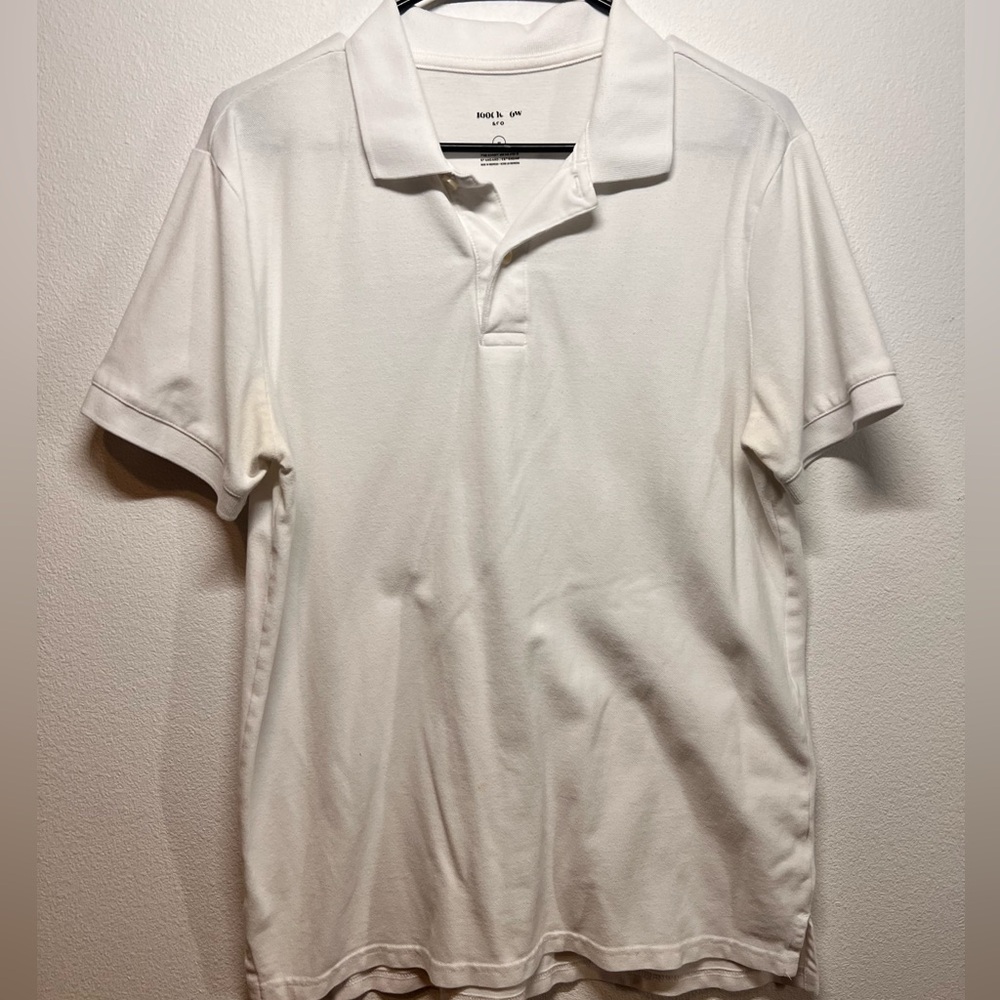 Aero White Polo Shirt